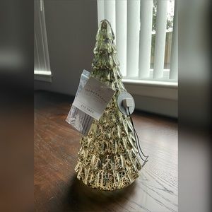 NWT Target Wondershop Lit Mercury Christmas Tree - Gold